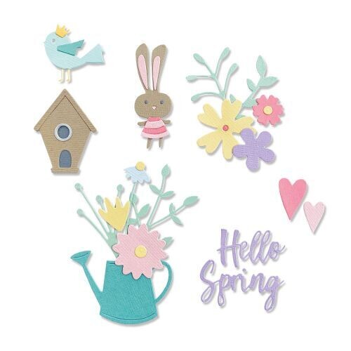 Stanzen Set Hallo Frühling