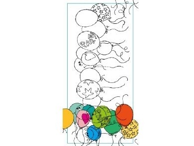 Clear Stempel Luftballons