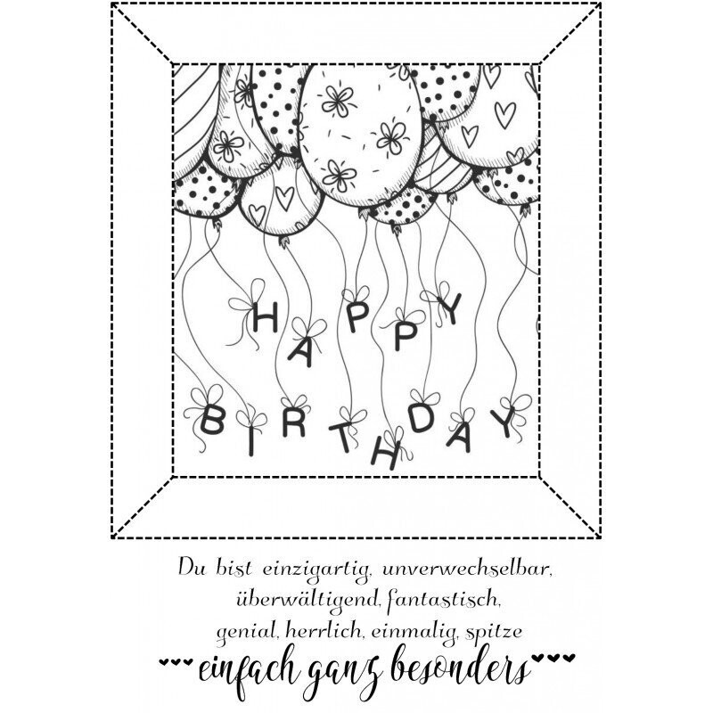 Clear Stempel Geburtstag