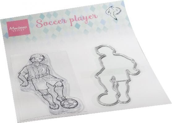 Stempel und Stanze Fußball
