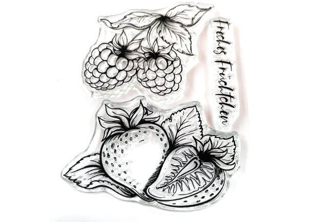 Clear Stempel Früchte