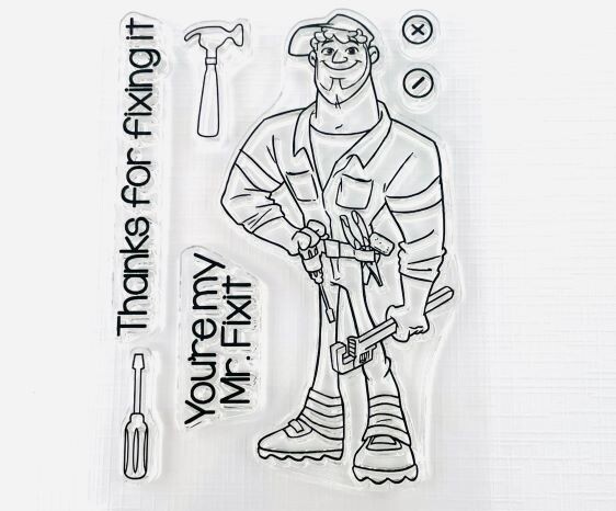 Clear Stempel Handyman Henry