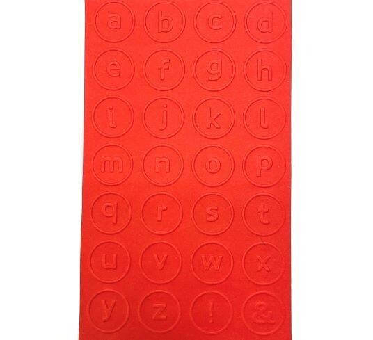 Prägefolder ABC