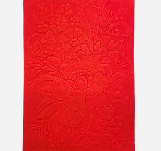 Prägefolder Floral