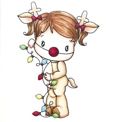 Stempel Reindeer Lucy