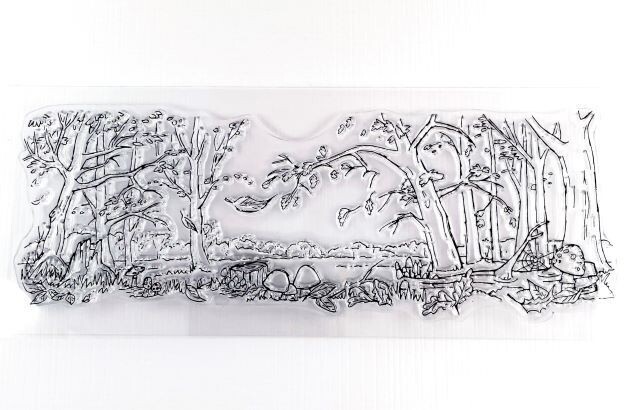 Clear Stempel Herbst Landschaft