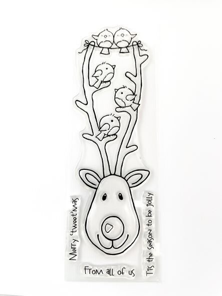 Clear Stempel Rudolf und Freunde