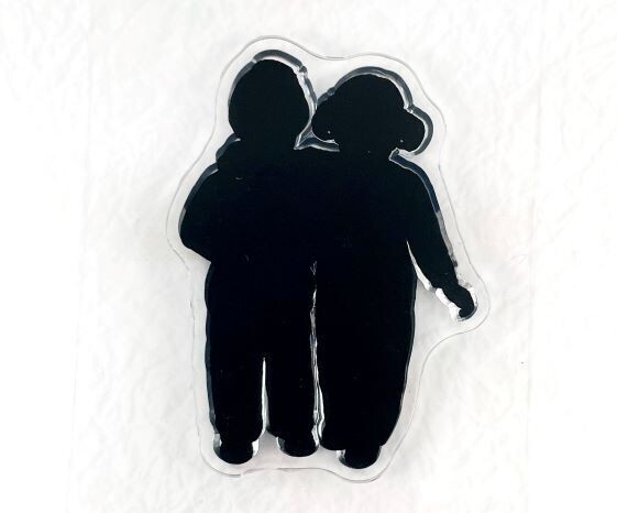 Clear Stempel Freunde