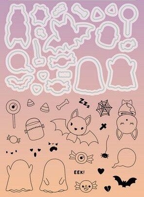Stempel und Stanze Halloween
