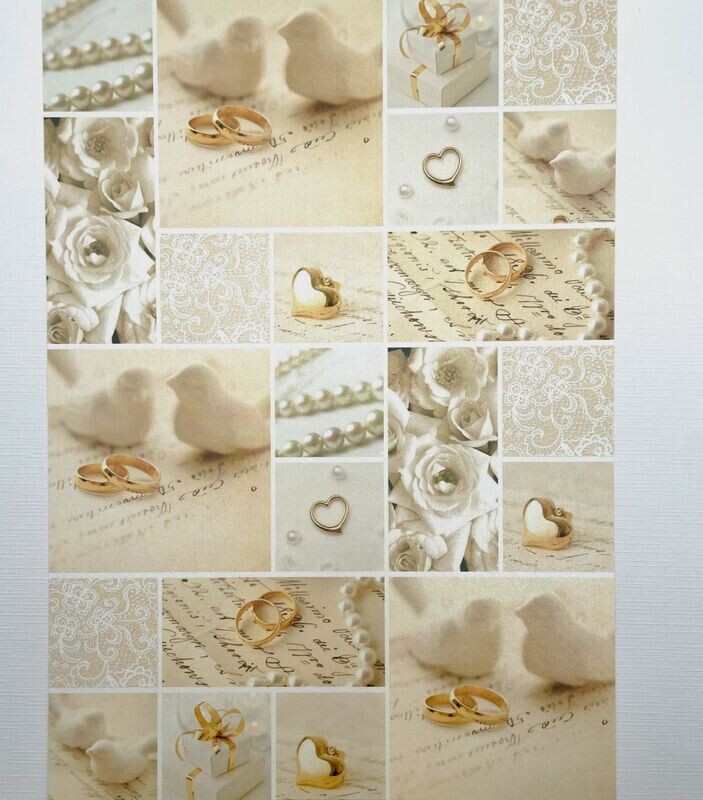 Design Papier - Hochzeit - Gold Design Papier - Hochzeit - Gold