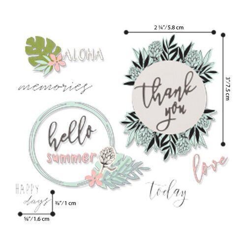 Stempel und Stanzenset Tropic