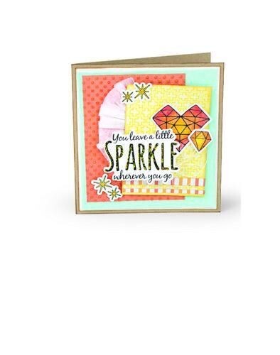 Stempel und Stanzenset Sparkel