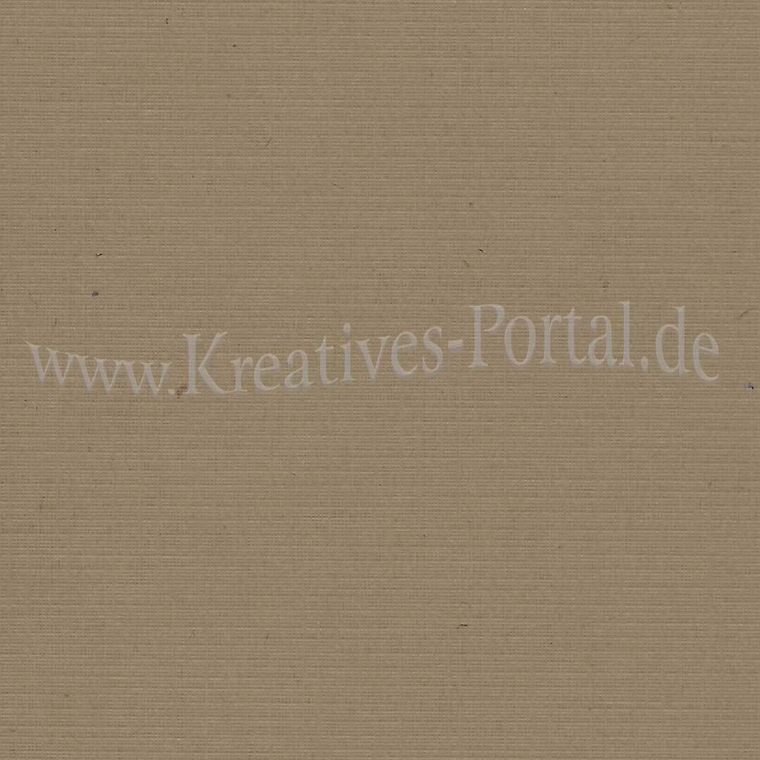 Kraft Mokka Leinenstruktur Papier A4