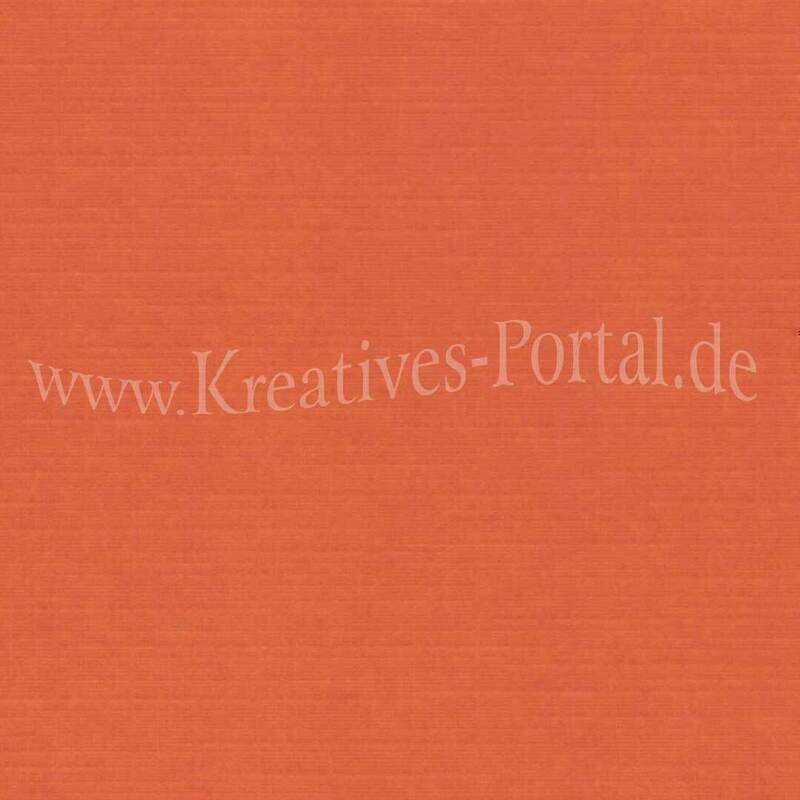 Orange Leinenstruktur Papier 30,5 x 30,5 cm Orange Leinenstruktur Papier 30,5 x 30,5 cm