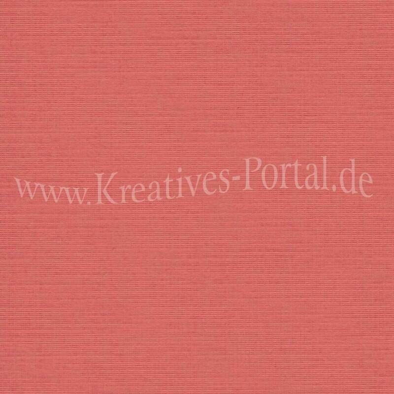Flamingo Leinenstruktur Papier 30,5 x 30,5 cm Flamingo Leinenstruktur Papier 30,5 x 30,5 cm