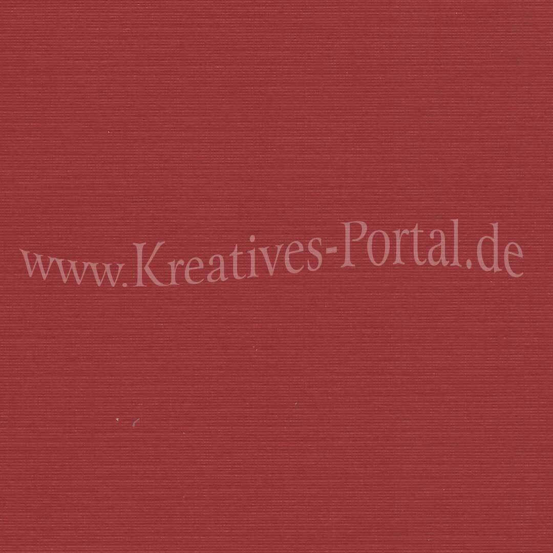 Dunkelrot Leinenstruktur Papier 30,5 x 30,5 cm