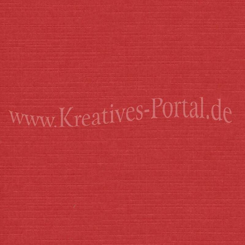 KIrschrot Leinenstruktur Papier 30,5 x 30,5 cm KIrschrot Leinenstruktur Papier 30,5 x 30,5 cm