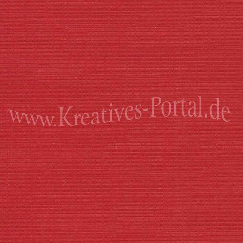 Scharlachrot Leinenstruktur Papier 30,5 x 30,5 cm Scharlachrot Leinenstruktur Papier 30,5 x 30,5 cm
