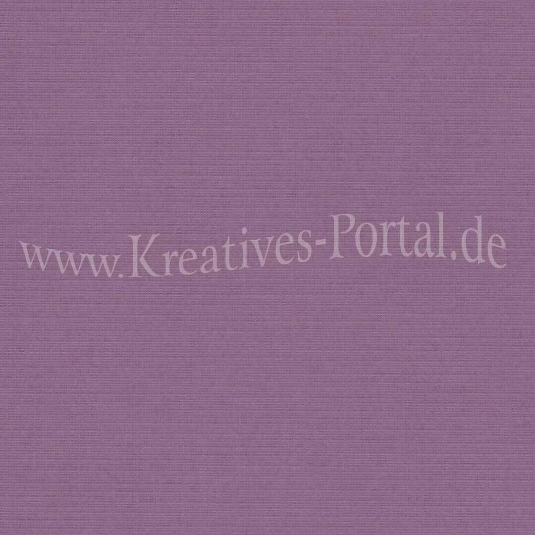 Aubergine Leinenstruktur Papier 30,5 x 30,5 cm