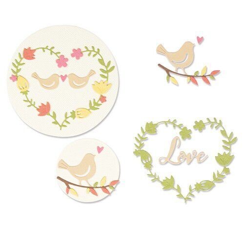 Mini Love Birds Stanzen Set