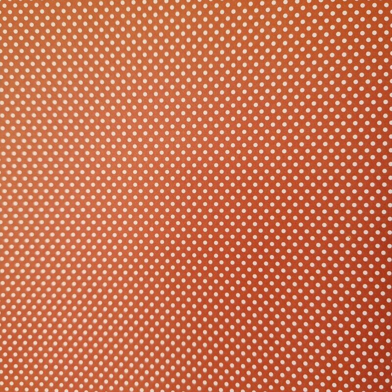Mini Dots Rost mit weißen Punkten Mini Dots Rost mit weißen Punkten