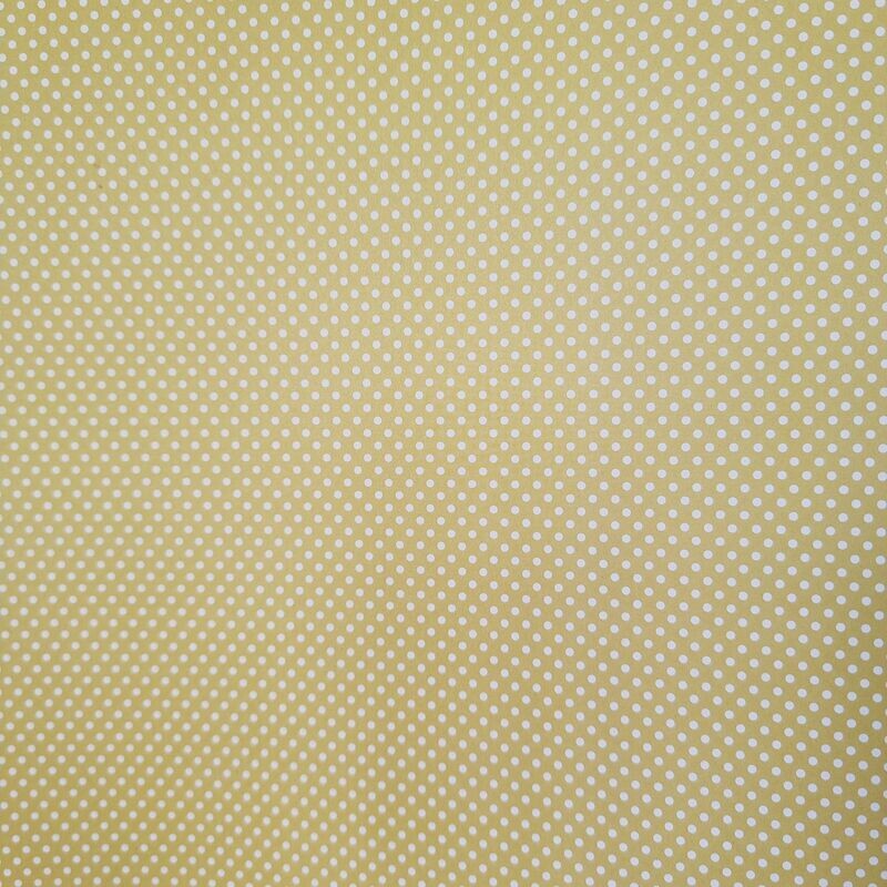 Mini Dots gelb mit weißen Punkten Mini Dots gelb mit weißen Punkten