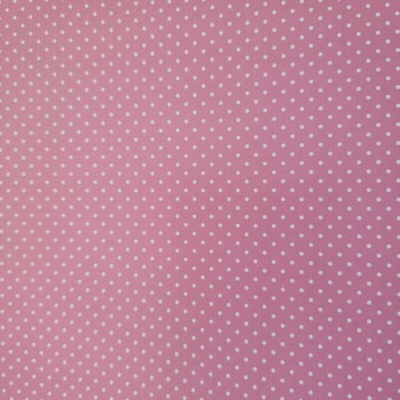 Mini Dots rosa mit weißen Punkten Mini Dots rosa mit weißen Punkten