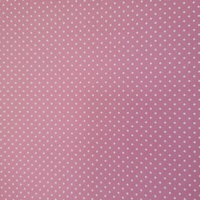 Mini Dots rosa mit weißen Punkten
