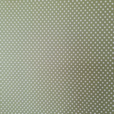 Mini Dots grün mit weißen Punkten