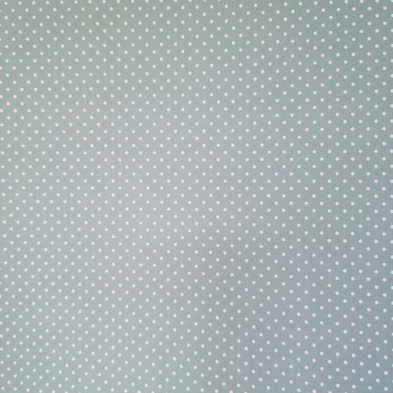 Mini Dots mint mit weißen Punkten Mini Dots mint mit weißen Punkten