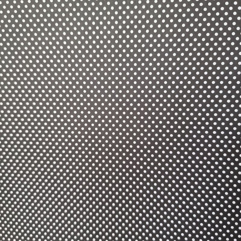 Mini Dots schwarz mit weißen Punkten Mini Dots schwarz mit weißen Punkten