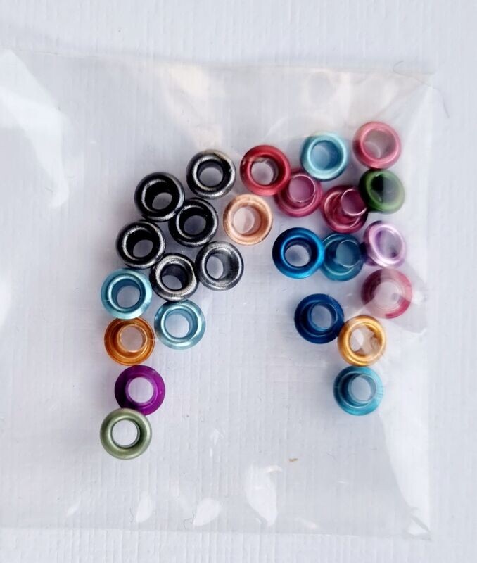 Mini Eyelets bunt sortiert Mini Eyelets bunt sortiert