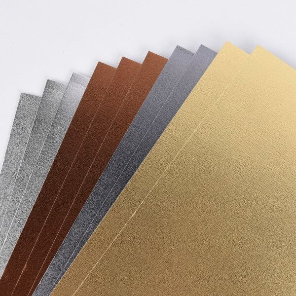 Moosgummi Set Metallic Set gold/silber/kupfer