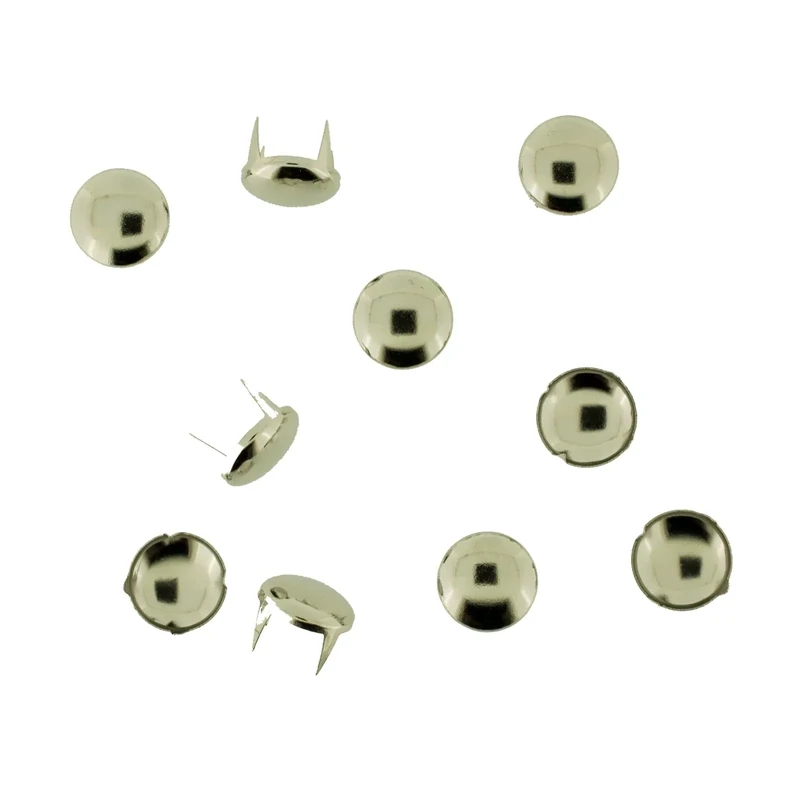 Brads silber 12 mm