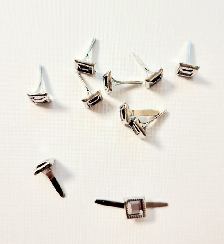 Splint rechteckig, 5 mm helles Lavendel
