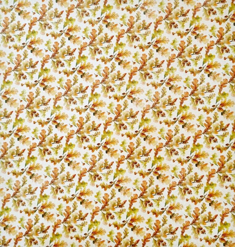 Scrapbook Papier Eichenblatt Scrapbook Papier Eichenblatt