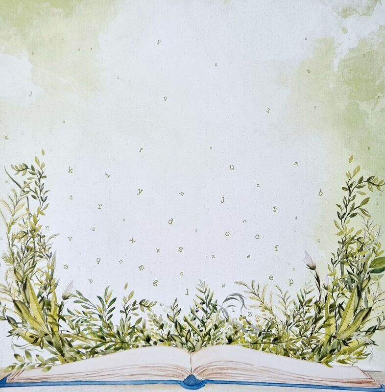 Scrapbook Papier Garden of Books Scrapbook Papier Garden of Books