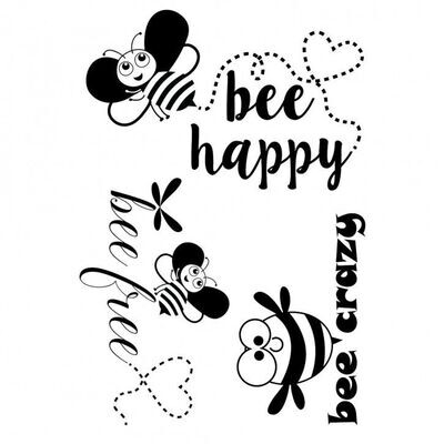 Stempelset Bee Happy 3 teilig