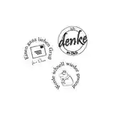 Stempelset "Ich denke an Dich" teilig