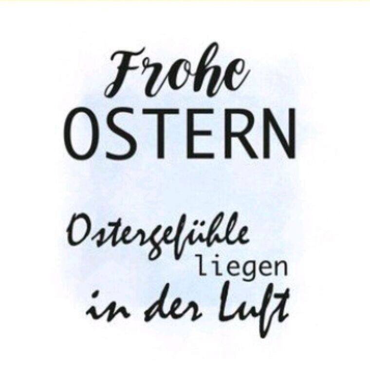 Stempelset Frohe Ostern