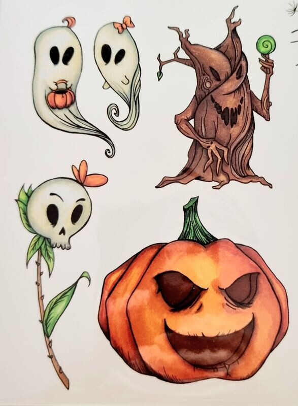 Stempelset Halloween Monster