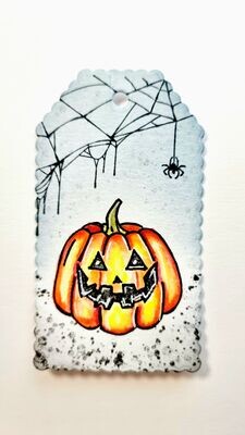 Stempel grinsender Halloween Kürbis Stempel grinsender Halloween Kürbis