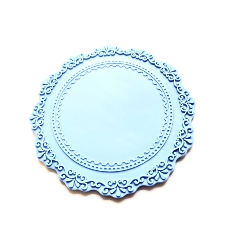 Silikon Pad hellblau