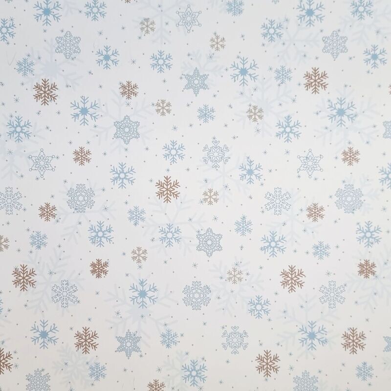 Scrapbook Papier Schneeflocken