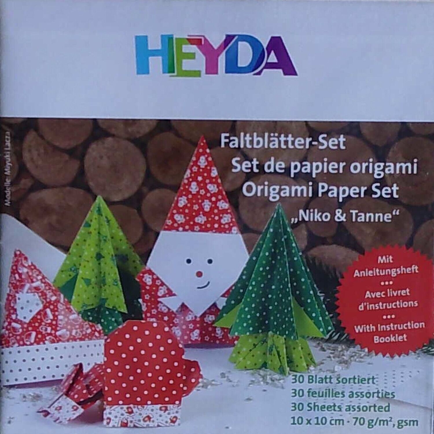 Faltblätter Origami  " Niko & Tanne "
