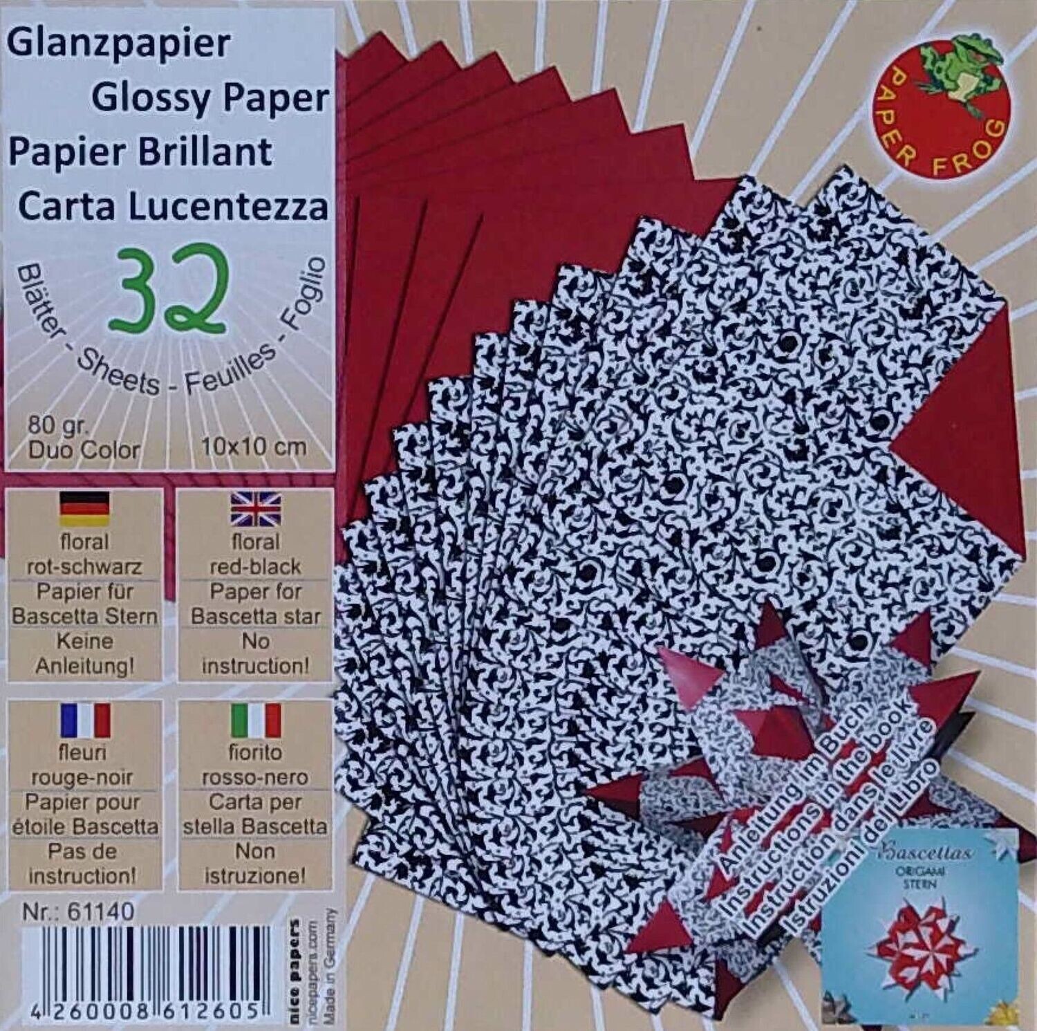 Faltpapier Duo Color  Glanzpapier