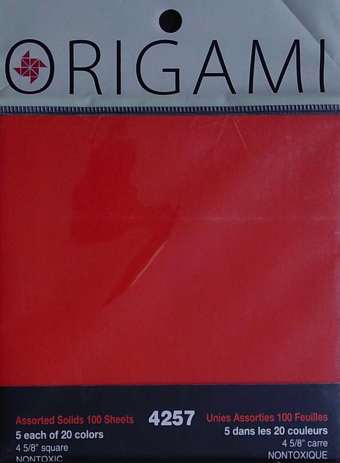 Faltpapier Origami 100 St. sortiert