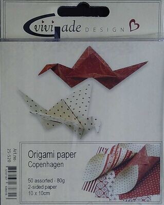 Faltpapier Origami Set Copenhagen