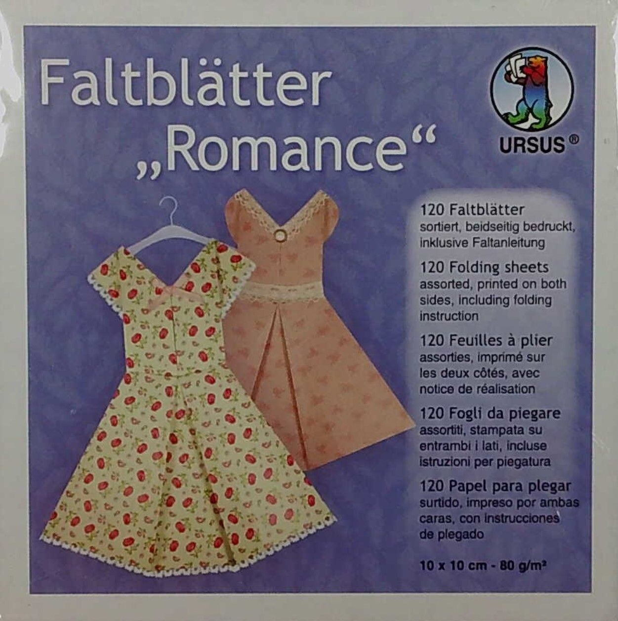 Faltblätter "Romance"