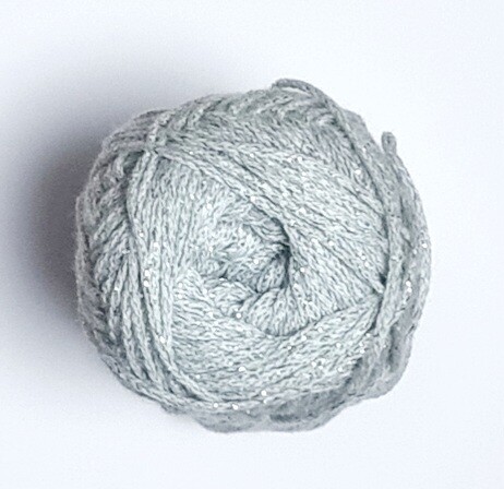 Fashion Cotton Metallise DK * Eisblau/ Silber